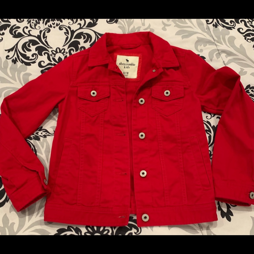RED girls jacket
